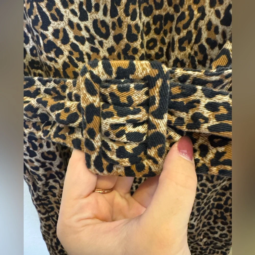 Marissa Webb Women’s Animal Print Mini Dress sz 0